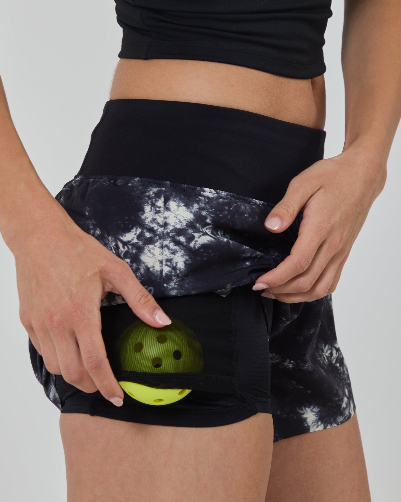 Tourney Short 3"-Black Acid-Dye-XS-Stack Athletics