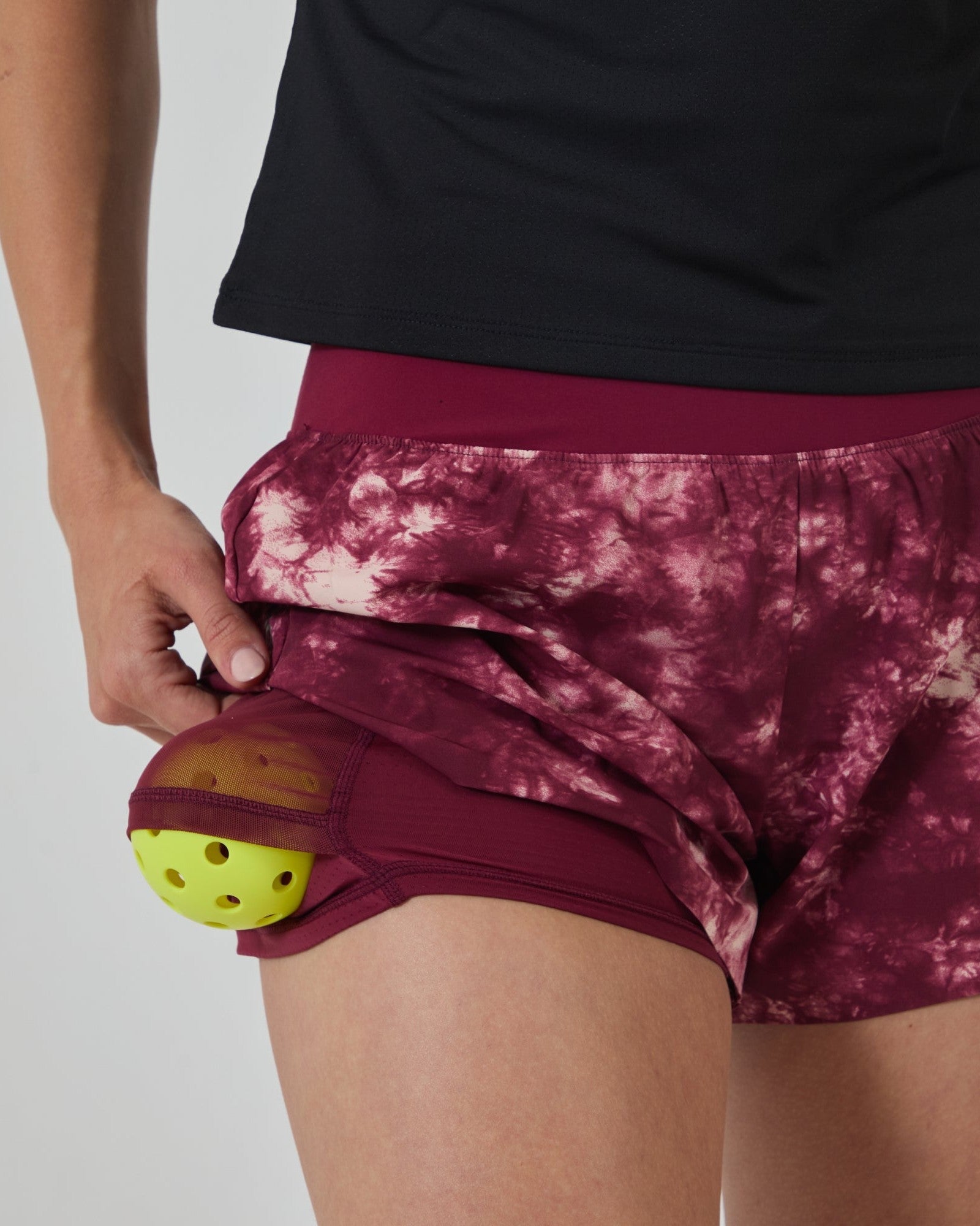 Tourney Short 3"-Oxford Red Acid-Dye-XS-Stack Athletics