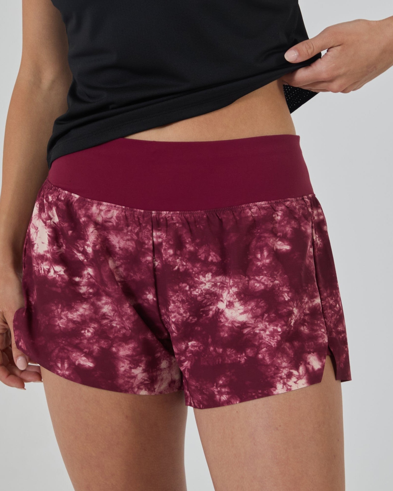 Tourney Short 3"-Oxford Red Acid-Dye-XS-Stack Athletics