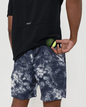 Tourney Short 6" Lined-Black Acid-Dye-S-Stack Athletics