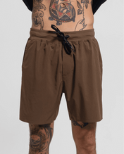 Tourney Short 6" Lined-Cocoa-S-Stack Athletics