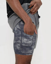 Tourney Short 6" Lined-Gravel-S-Stack Athletics