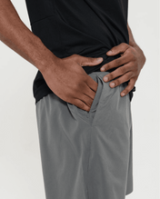 Tourney Short 6" Lined-Gravel-S-Stack Athletics