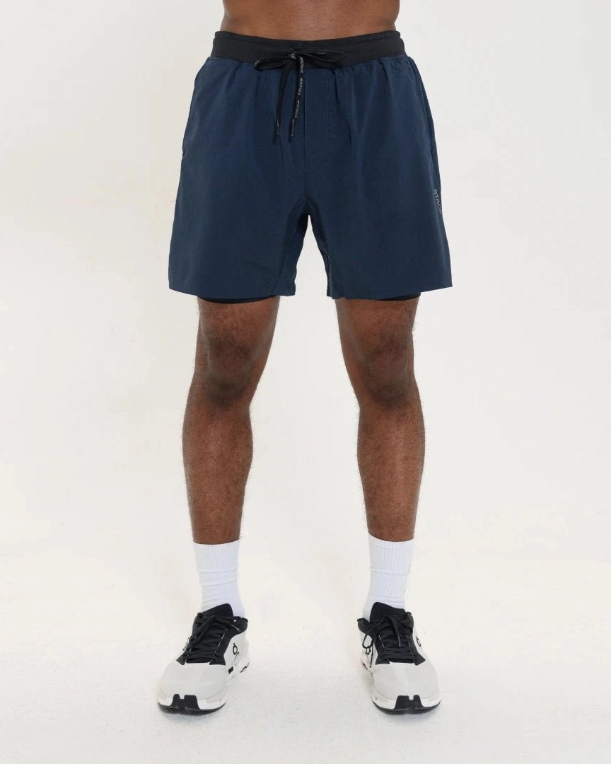 Tourney Short 6" Lined-Navy-S-Stack Athletics