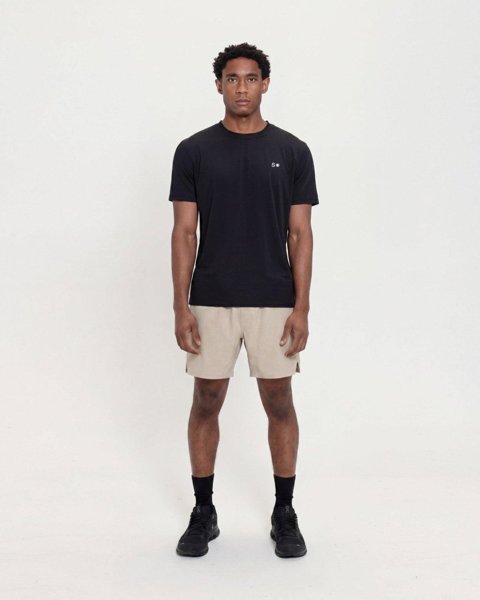 Tourney Short 6" Lined-Sand-S-Stack Athletics