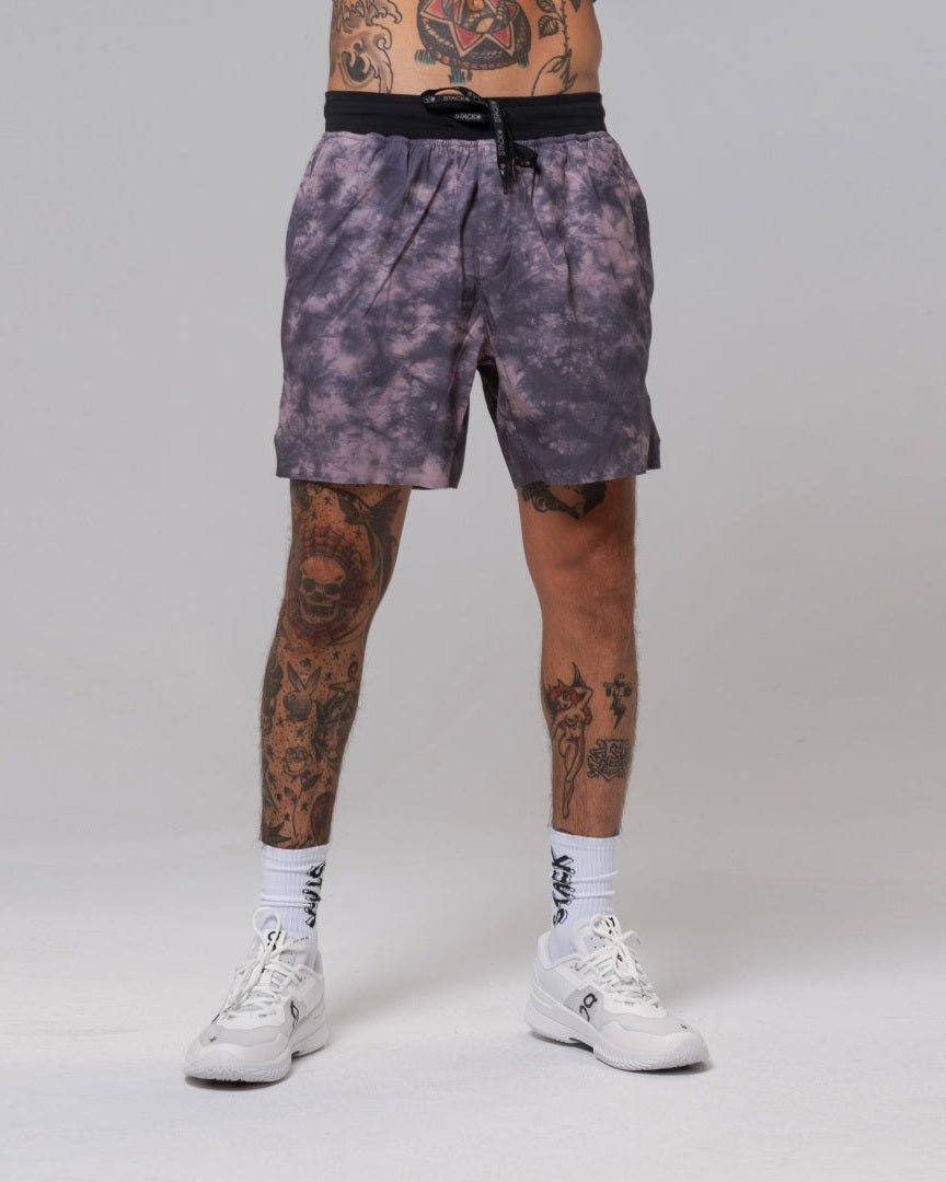 Tourney Short 6" Lined-Sparrow Acid-Dye-S-Stack Athletics