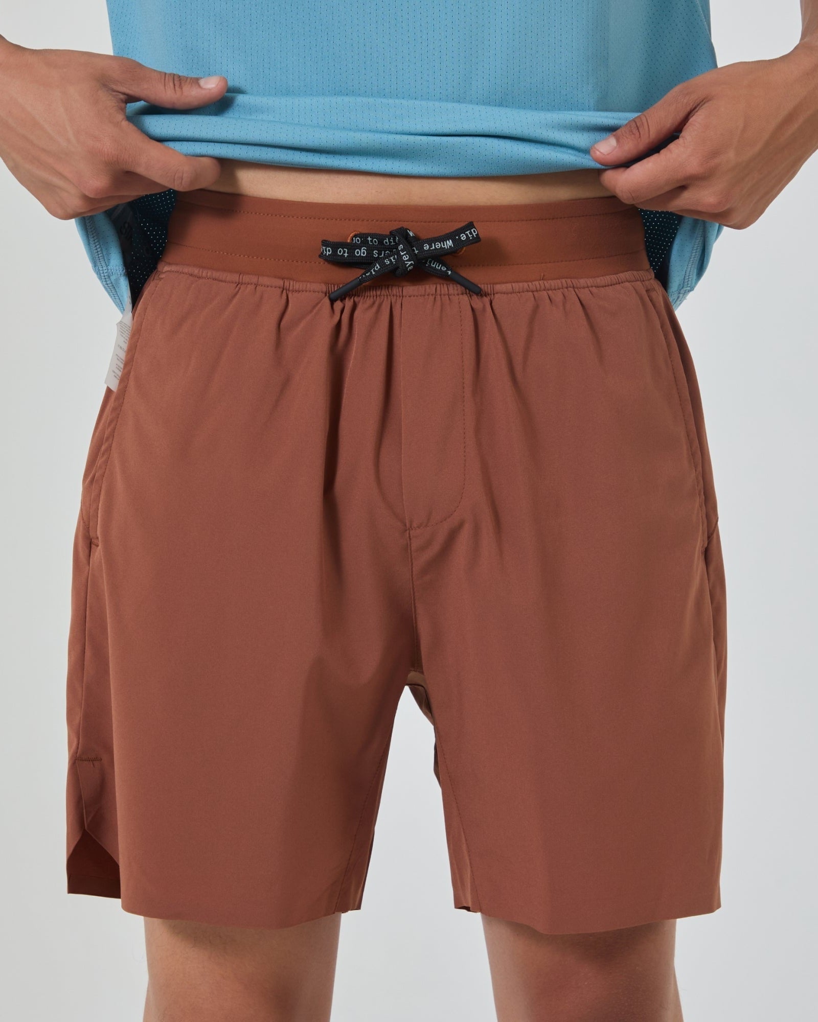 Tourney Short 6" Linerless-Black-S-Stack Athletics
