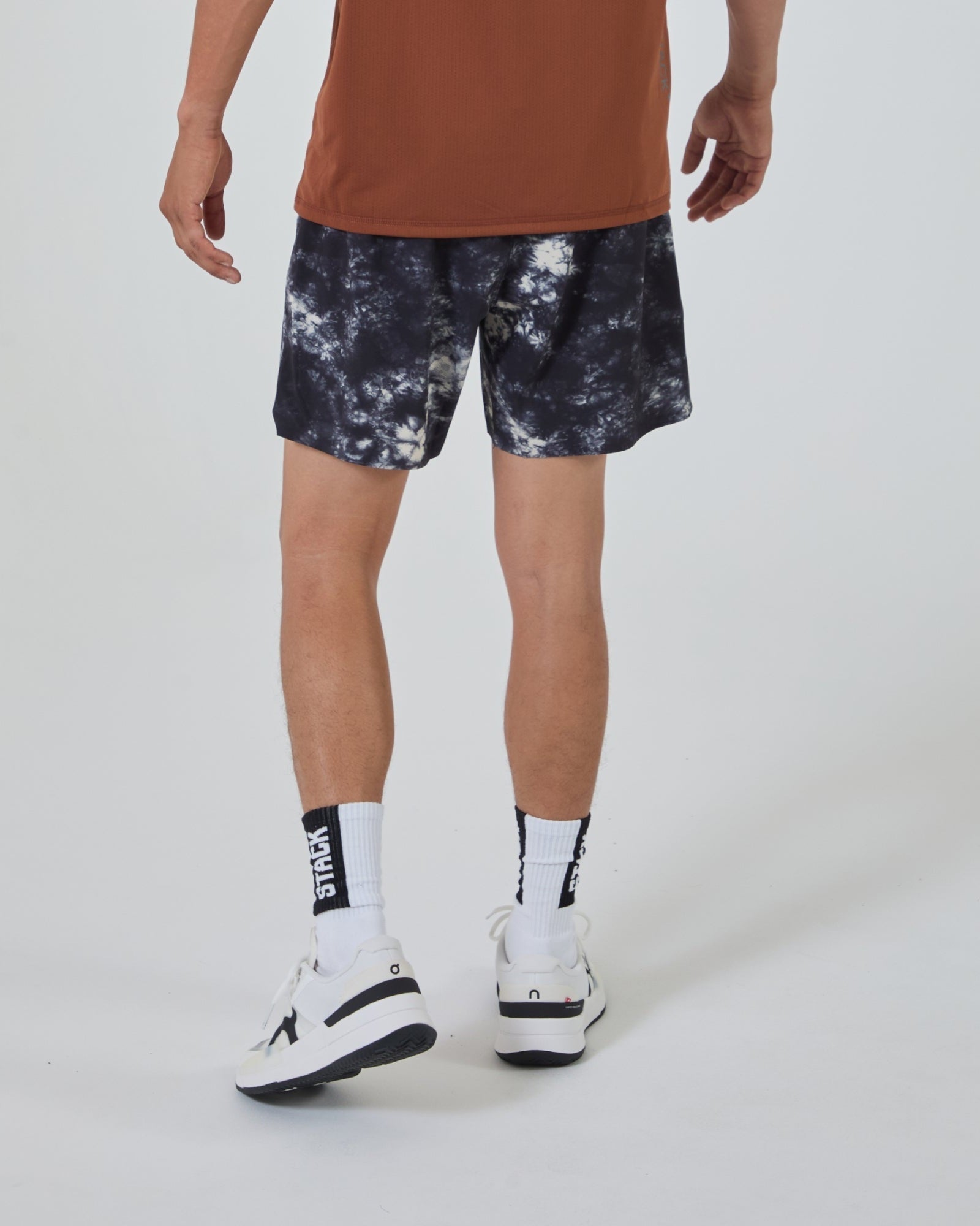 Tourney Short 6" Linerless-Black-S-Stack Athletics