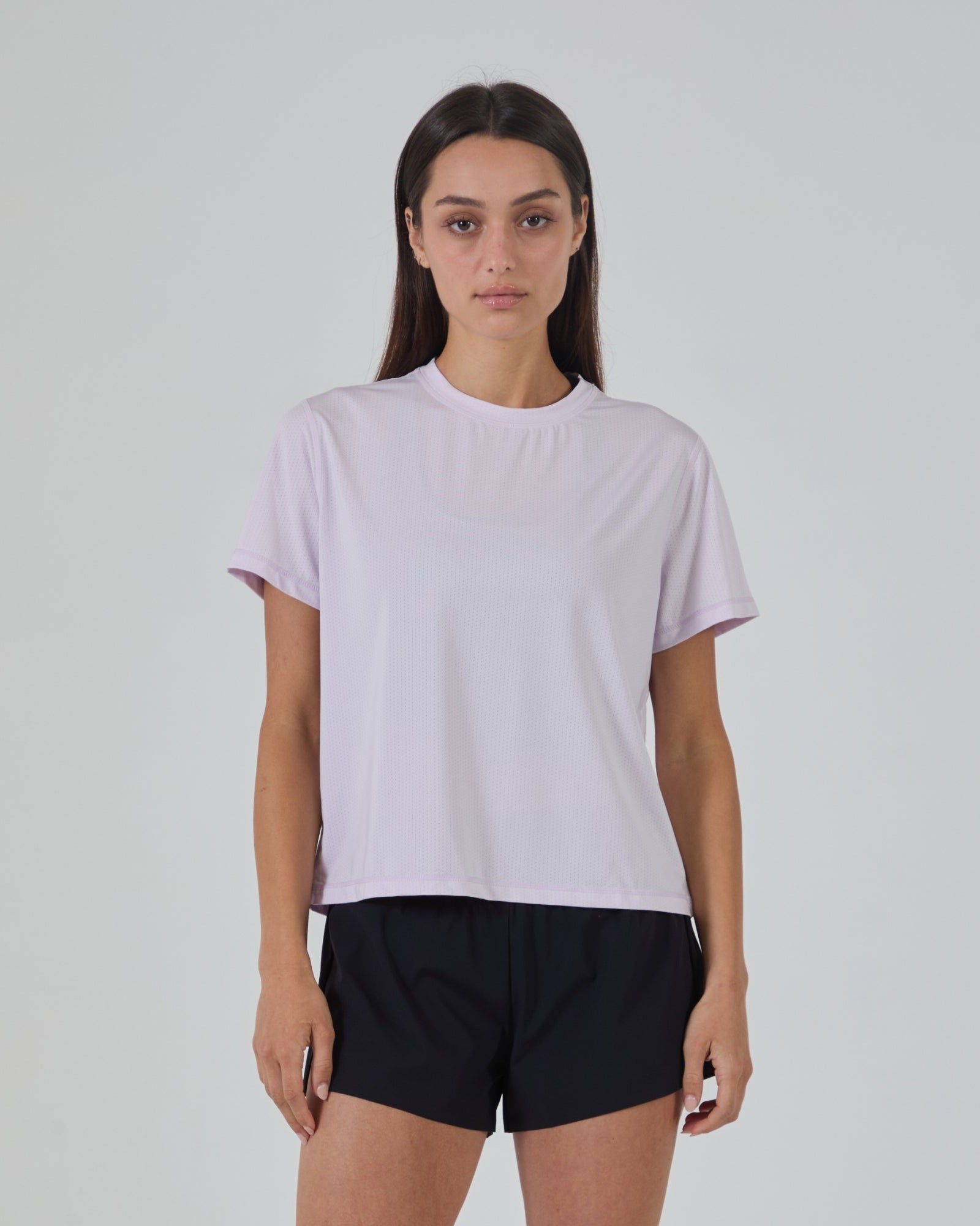 Volleysoft* Performance Tee-Lavender Haze-XS-Stack Athletics