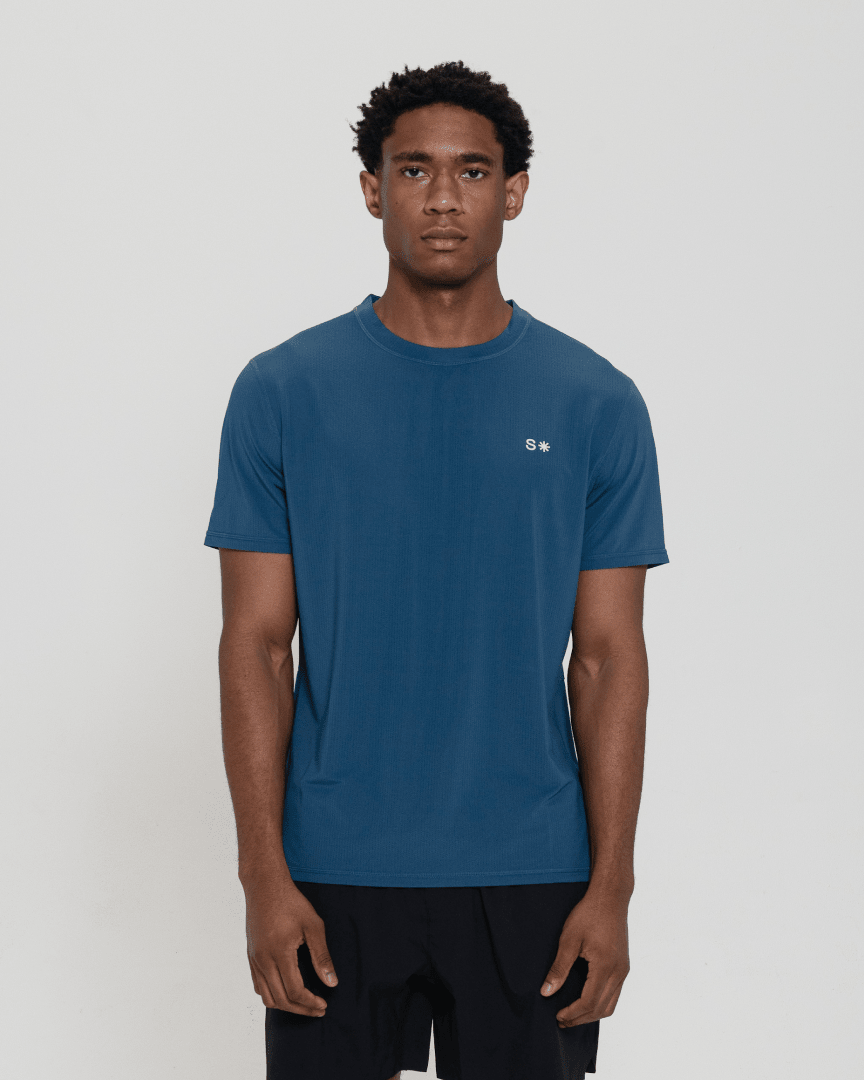 Volleysoft* Performance Tee-Navy-S-Stack Athletics